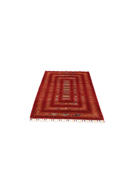 Hand Made Rug Gabbeh Nova Pakistan 99x148 Brick