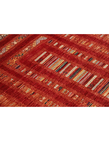 Hand Made Rug Gabbeh Nova Pakistan 99x148 Brick