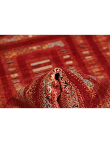 Hand Made Rug Gabbeh Nova Pakistan 99x148 Brick