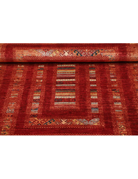 Hand Made Rug Gabbeh Nova Pakistan 99x148 Brick