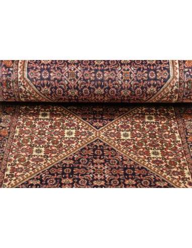Bidjar 70x252 Cm Bidjar Persia Hand-carded Wool Cotton
