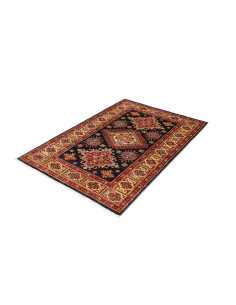Hand Made Rug Kazak Fine Pakistan 103x150 Dark 2