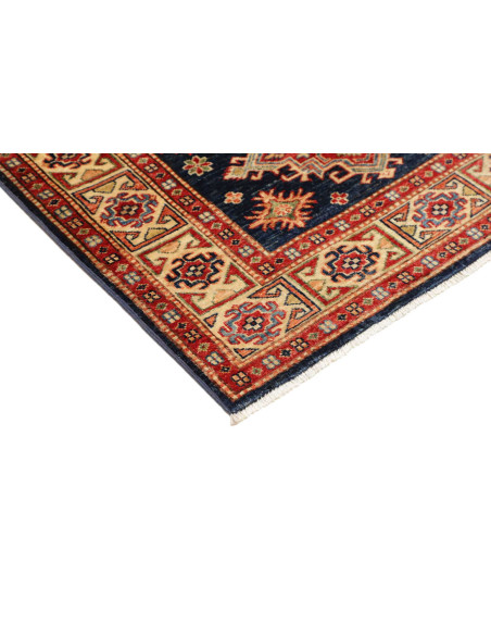 Hand Made Rug Kazak Fine Pakistan 103x150 Dark