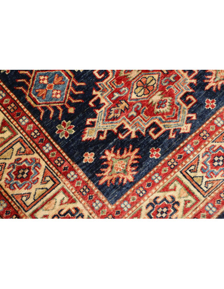 Hand Made Rug Kazak Fine Pakistan 103x150 Dark