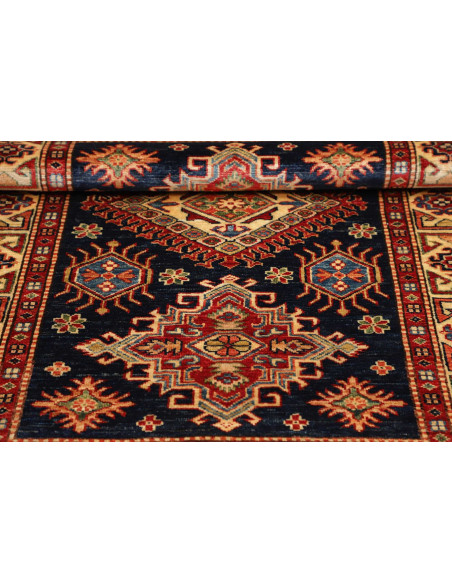 Hand Made Rug Kazak Fine Pakistan 103x150 Dark