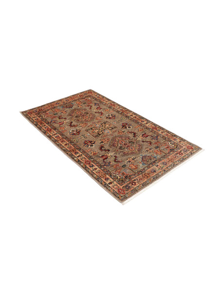 Hand Made Rug Kazak Fine Pakistan 87x151 Taupe