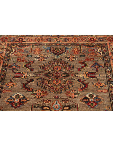 Hand Made Rug Kazak Fine Pakistan 87x151 Taupe