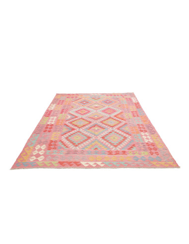 Hand Made Rug Kilim Afghanistan 175x251 Pink Li