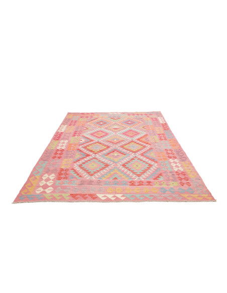 Hand Made Rug Kilim Afghanistan 175x251 Pink Li
