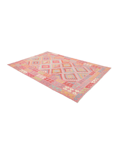 Hand Made Rug Kilim Afghanistan 175x251 Pink Li