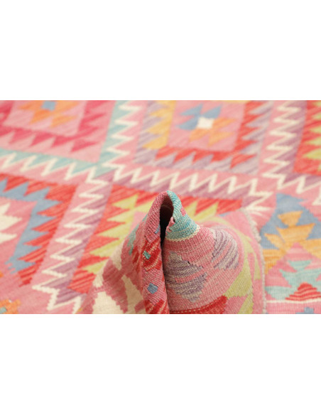 Hand Made Rug Kilim Afghanistan 175x251 Pink Li