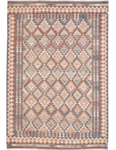 Hand Made Rug Kilim Afghanistan 169x241 Taupe G