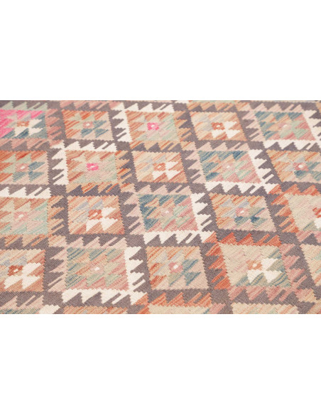 Hand Made Rug Kilim Afghanistan 169x241 Taupe G