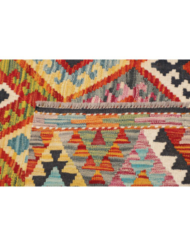 Hand Made Rug Kilim Afghanistan 183x236 Multico