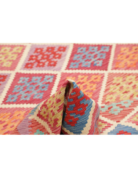 Hand Made Rug Kilim Afghanistan 177x251 Red Mul