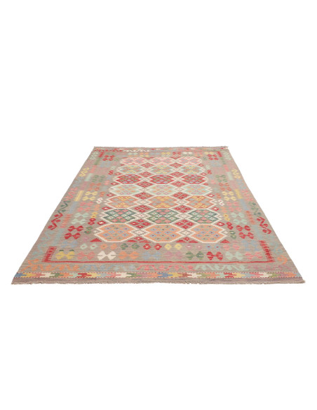 Hand Made Rug Kilim Afghanistan 174x249 Taupe M