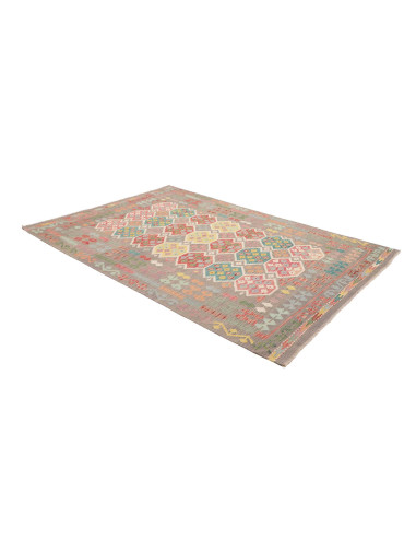 Hand Made Rug Kilim Afghanistan 173x252 Grey Mu