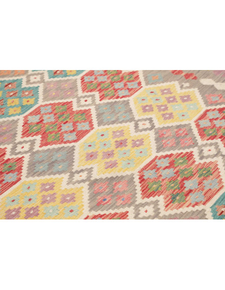 Hand Made Rug Kilim Afghanistan 173x252 Grey Mu