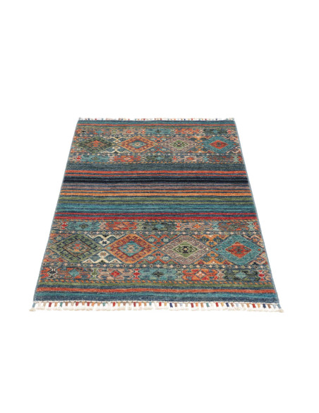 Hand Made Rug Istintia Pakistan 79x121 Petrol B