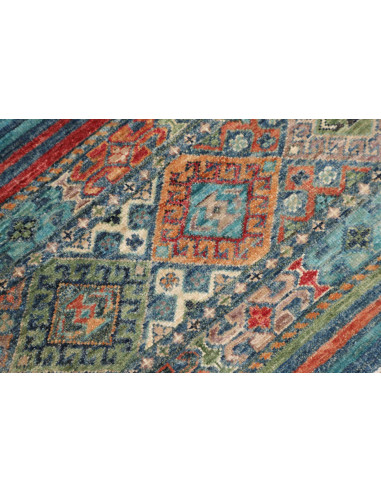 Hand Made Rug Istintia Pakistan 79x121 Petrol B