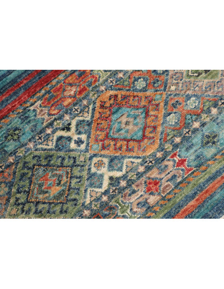 Hand Made Rug Istintia Pakistan 79x121 Petrol B