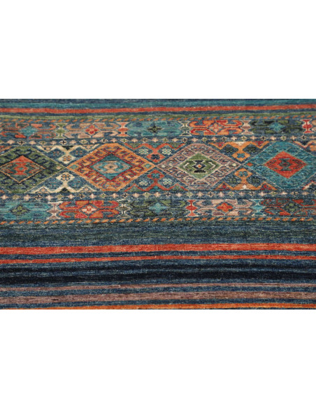 Hand Made Rug Istintia Pakistan 79x121 Petrol B