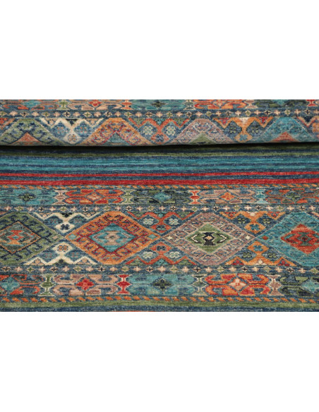 Hand Made Rug Istintia Pakistan 79x121 Petrol B