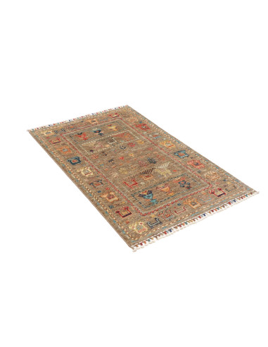 Hand Made Rug Istintia Pakistan 80x124 Brown Mu