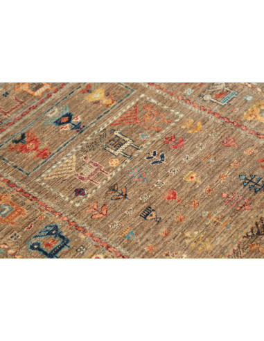 Hand Made Rug Istintia Pakistan 80x124 Brown Mu