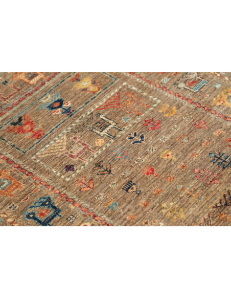 Hand Made Rug Istintia Pakistan 80x124 Brown Mu