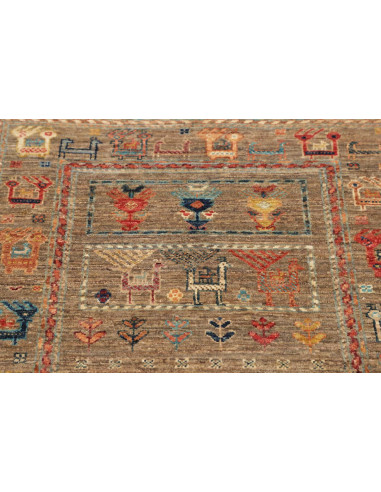 Hand Made Rug Istintia Pakistan 80x124 Brown Mu