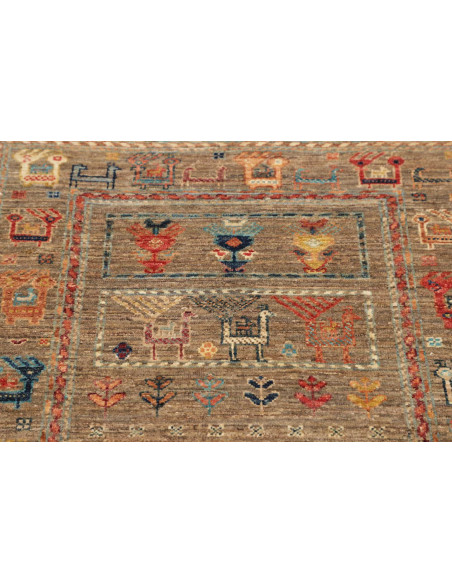 Hand Made Rug Istintia Pakistan 80x124 Brown Mu