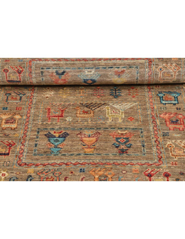 Hand Made Rug Istintia Pakistan 80x124 Brown Mu