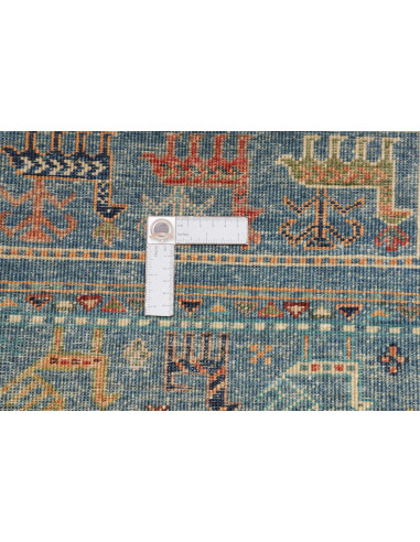Hand Made Rug Istintia Pakistan 82x123 Blue Bei