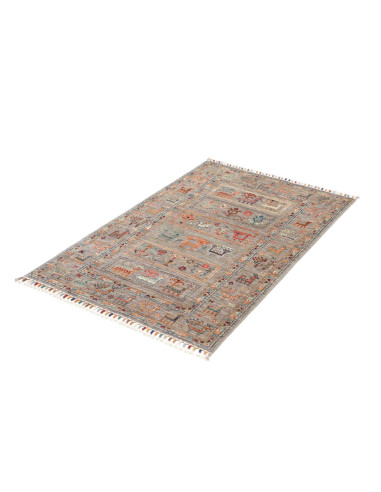 Hand Made Rug Istintia Pakistan 81x121 Grey Mul