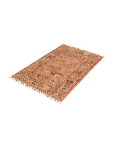 Hand Made Rug Istintia Pakistan 80x124 Rust Bro