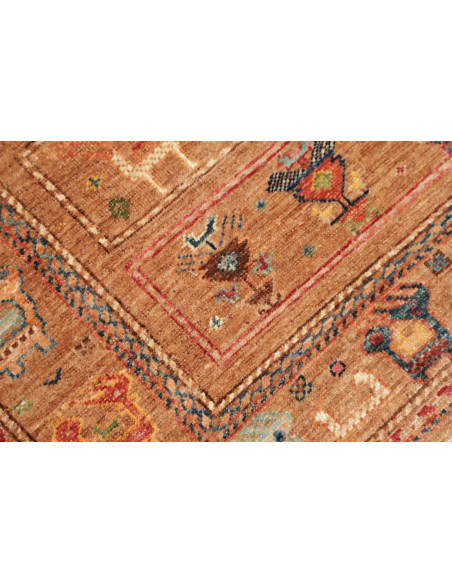 Hand Made Rug Istintia Pakistan 80x124 Rust Bro