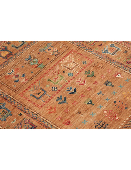 Hand Made Rug Istintia Pakistan 80x124 Rust Bro