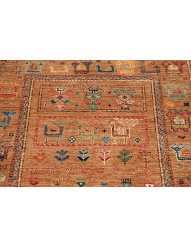 Hand Made Rug Istintia Pakistan 80x124 Rust Bro