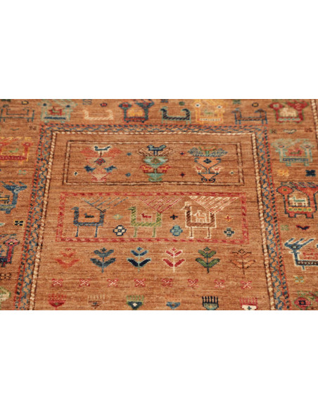 Hand Made Rug Istintia Pakistan 80x124 Rust Bro