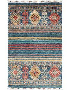 Hand Made Rug Istintia Pakistan 80x126 Blue Bri