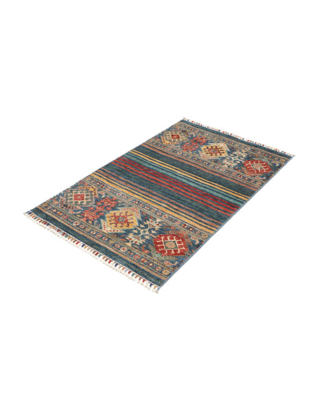 Hand Made Rug Istintia Pakistan 80x126 Blue Bri