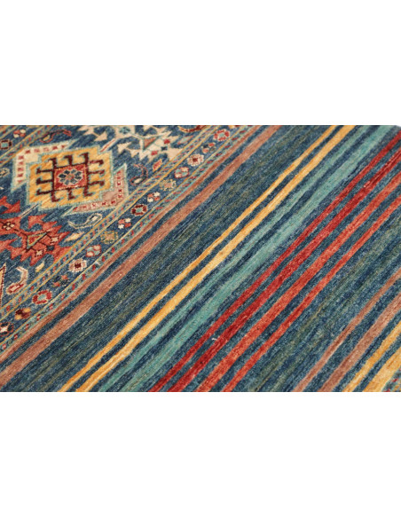 Tappeto Originale Istintia Pakistan 80x126 Blu