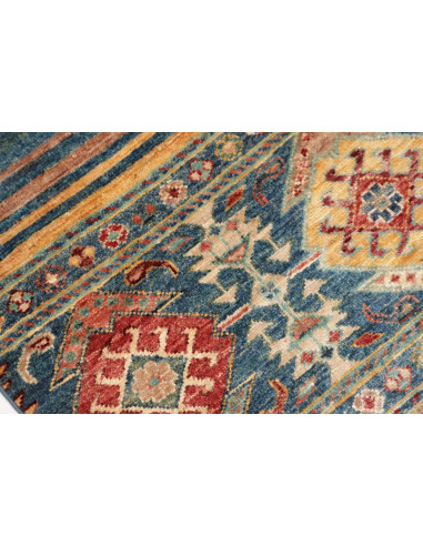 Hand Made Rug Istintia Pakistan 80x123 Petrol B