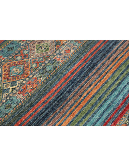 Hand Made Rug Istintia Pakistan 80x122 Petrol B