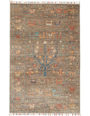 Hand Made Rug Istintia Pakistan 78x126 Brown Mu