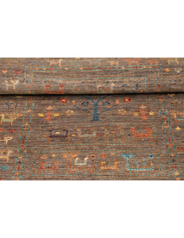 Hand Made Rug Istintia Pakistan 78x126 Brown Mu