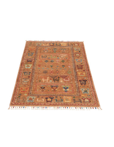 Hand Made Rug Istintia Pakistan 81x123 Rust Bro