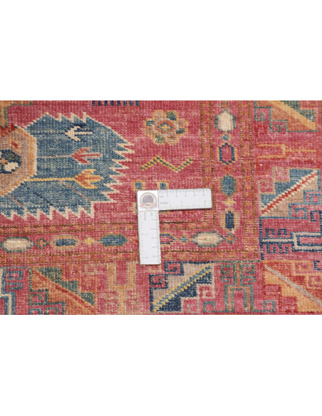 Hand Made Rug Kazak Fine Pakistan 81x124 Rust B