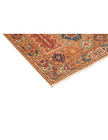 Hand Made Rug Floralia Pakistan 78x129 Rust Bro